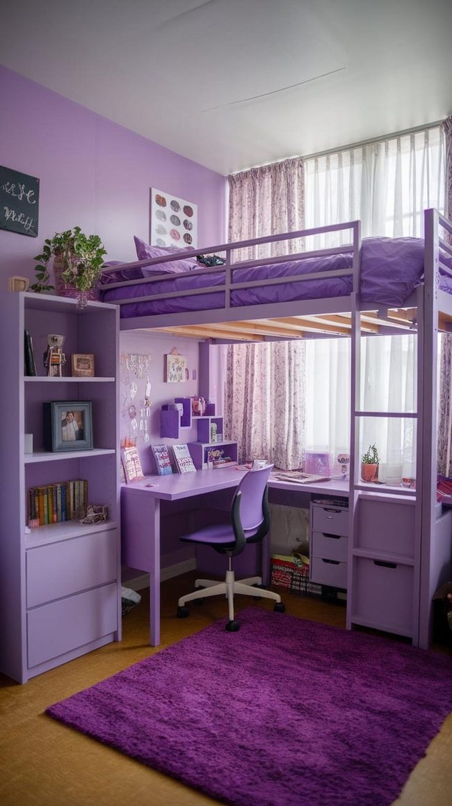 Purple Motivational Quote Frames