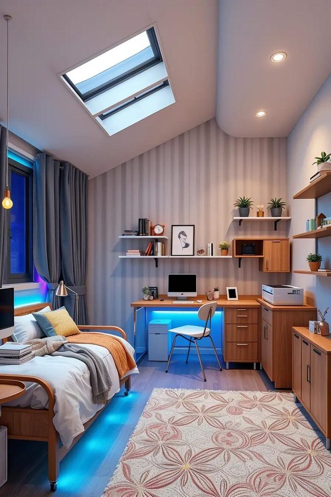 Smart Color Strips Transform Spaces