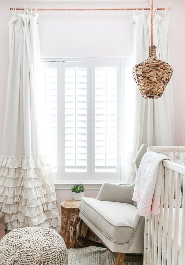 Woven Light Nursery Retreat