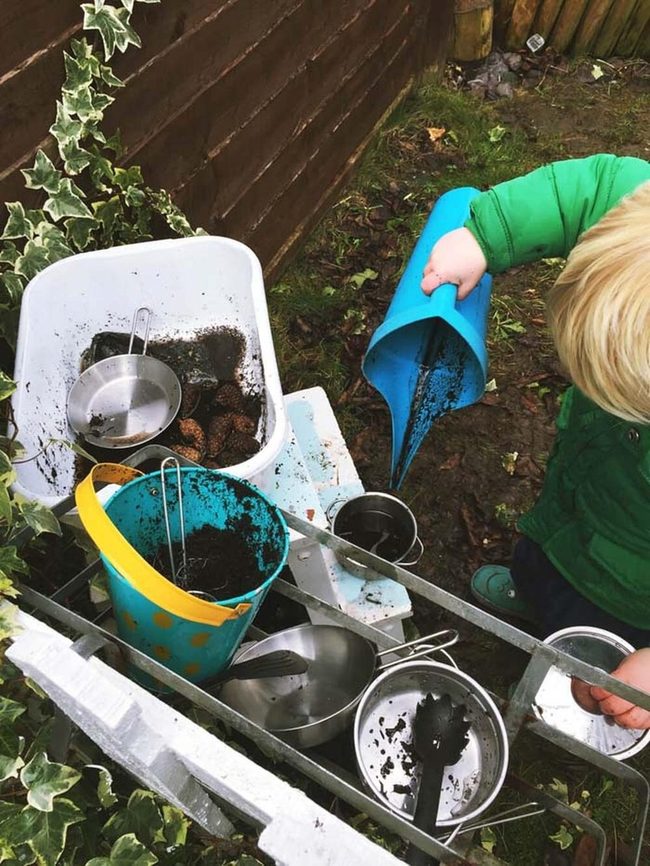 Recycled Kitchen Playset For Kids