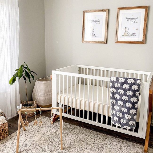Gray Nursery Gets Living Green