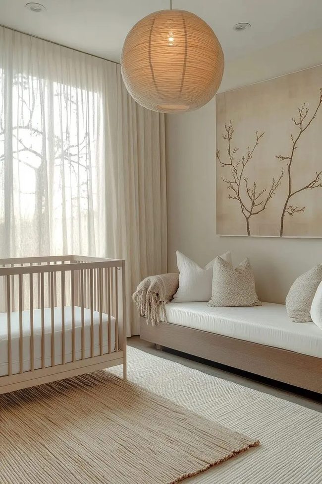 Bamboo Nursery In Soft Neutrals