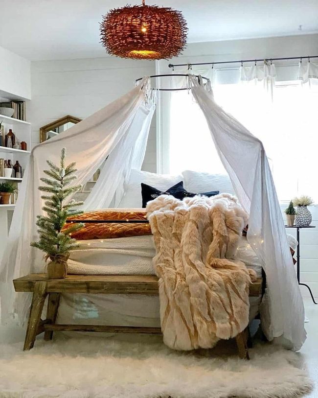 Weathered Wood Meets Metal Frame