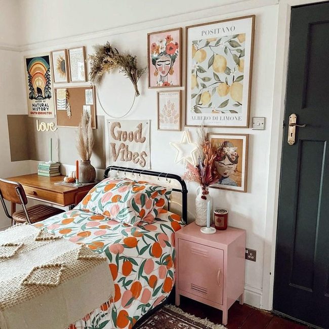 Citrus Prints And Seventies Finds