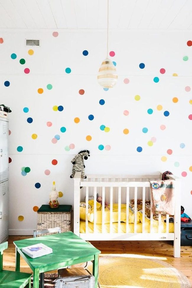 Sunshine Yellow Nursery Circles