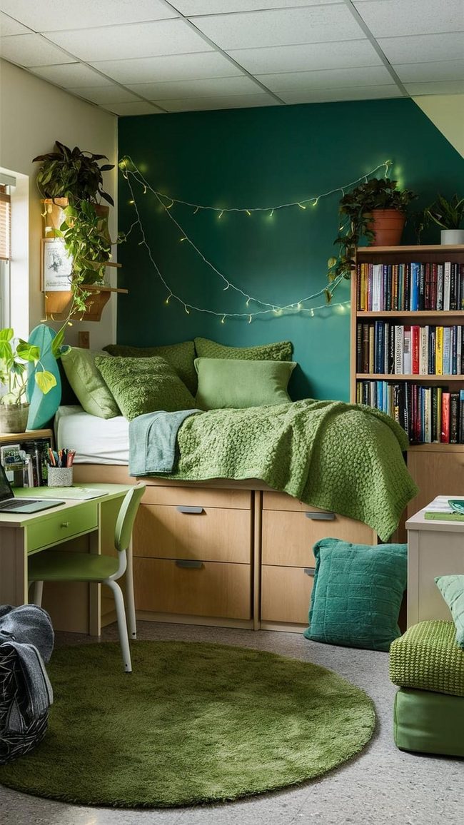 Green Neon Strip Lighting