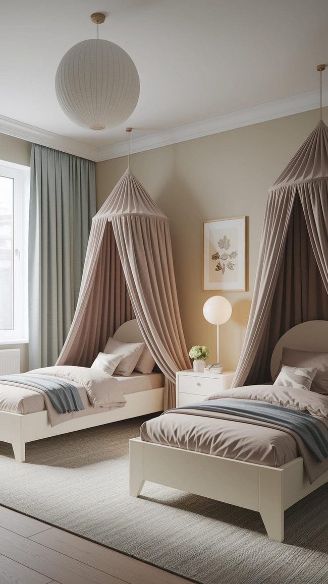 Separate Sleep Zones, Shared Room