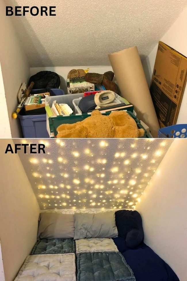 Fairy Illumination Kid Reading Nook