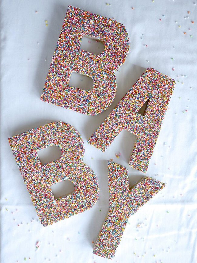 Colorful Sprinkles Baby Shower