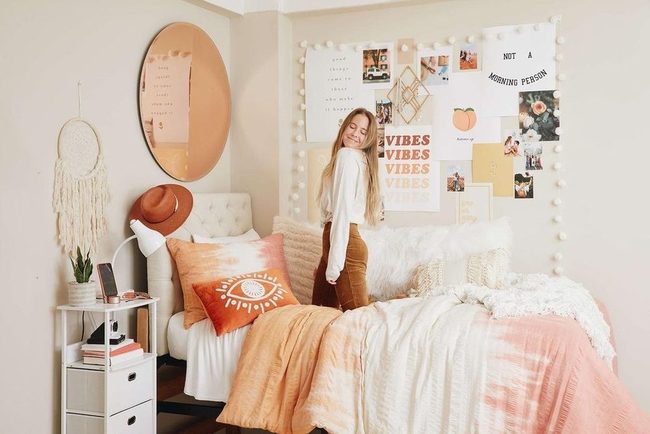 Oversized Mirror Transforms Dull Walls