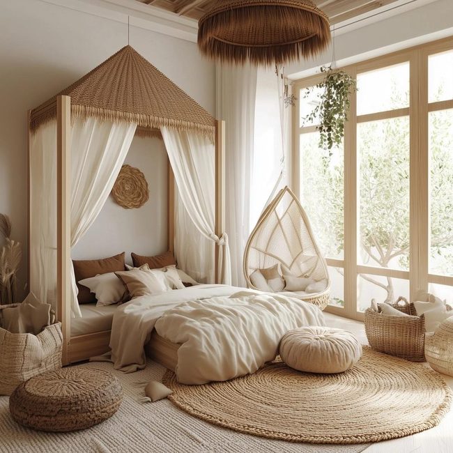 Natural Teak Boy'S Room