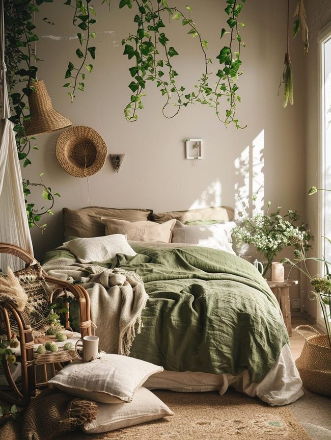 Green Woodland Sleep Oasis Retreat