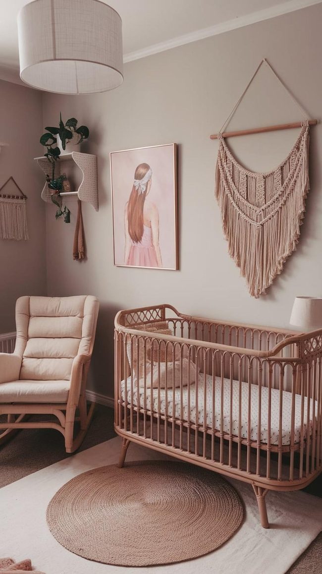 Woven Rattan Nursery Basics