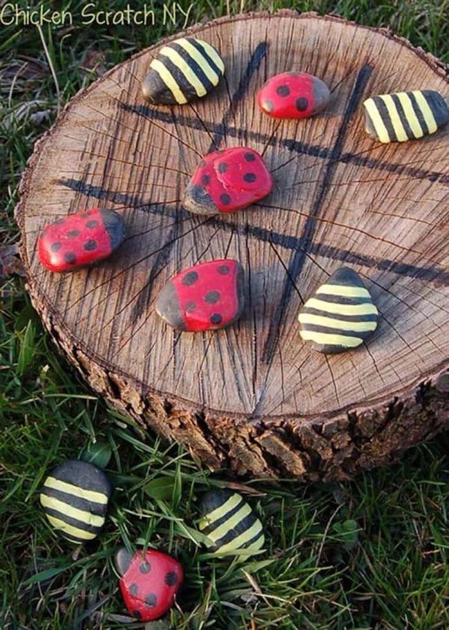 Natural Wood Game Set