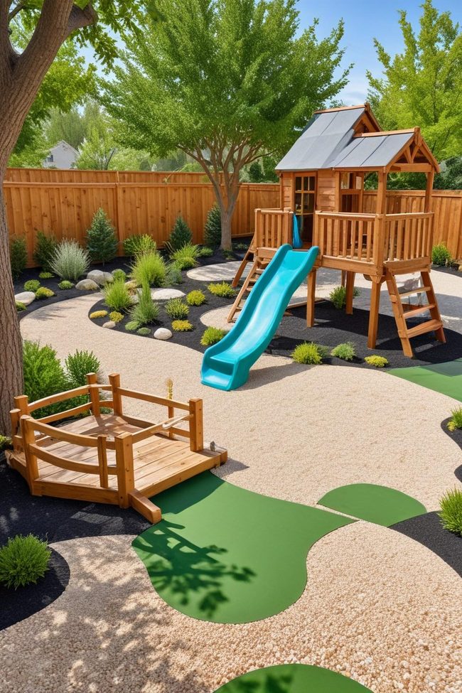 All-Weather Backyard Play Zone