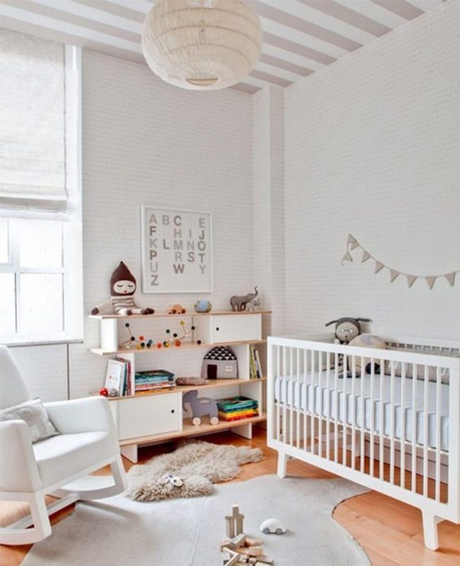 Striped Beams, Paper Lantern Nursery
