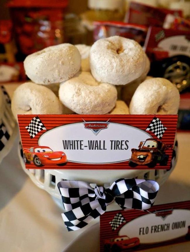 Powdered Donuts Race Track