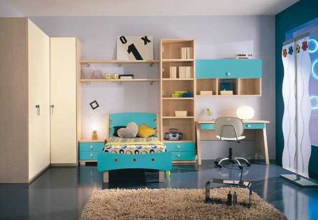 Blue Furniture Children'S Room