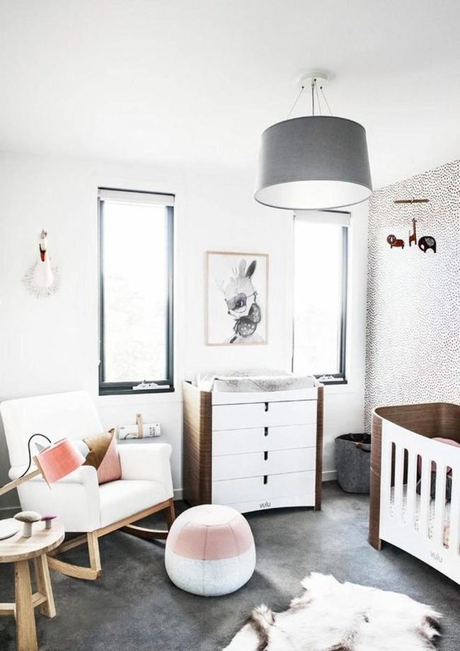 Black Dots Nursery Wall