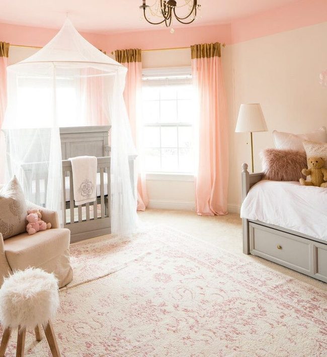 Sheer Fabric Crib Canopy
