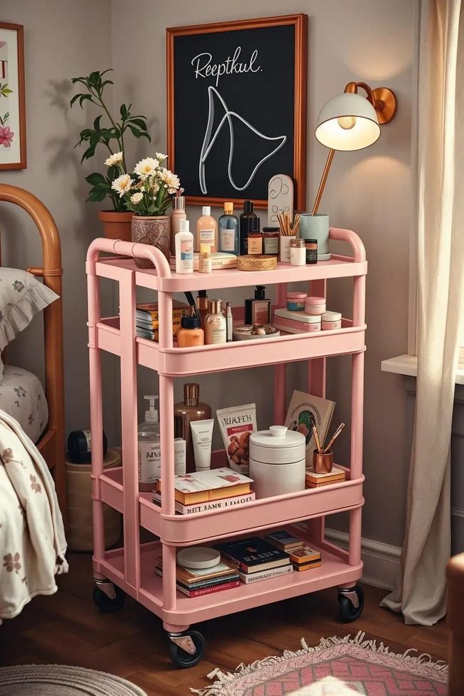 Three-Tier Mobile Organization Station