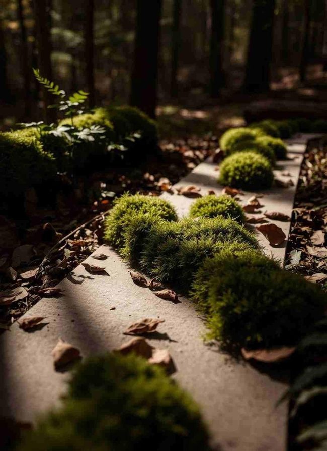 Green Floor Forest Layers