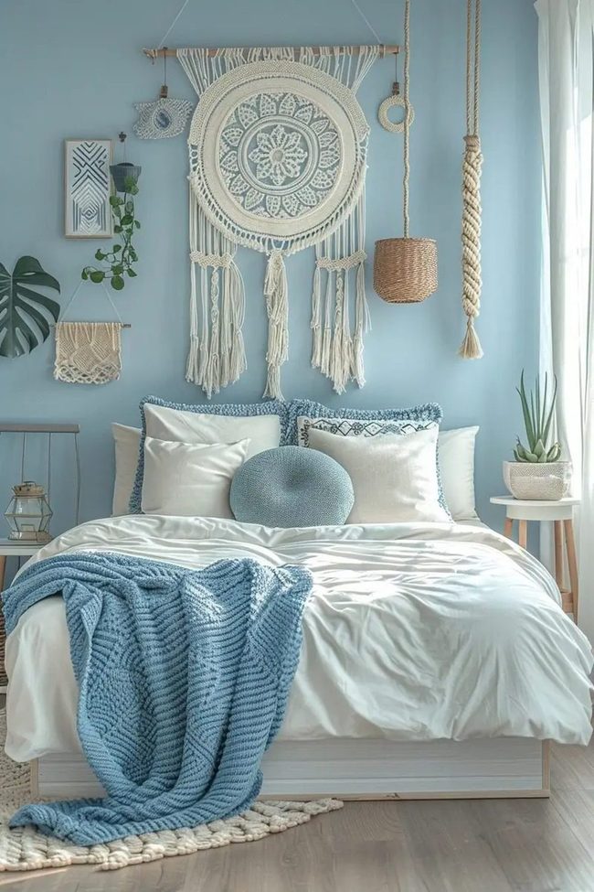 Blue Minimalist Zen Retreat