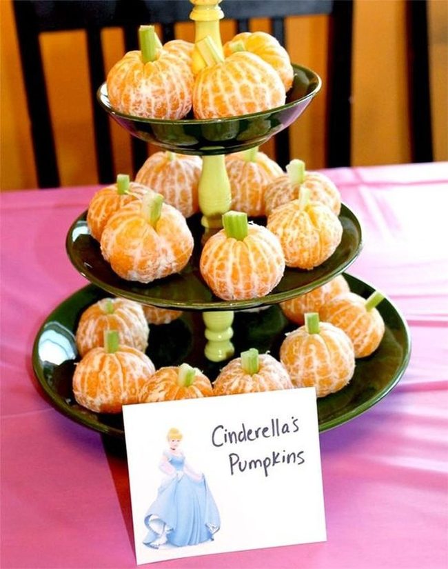 Orange Spheres On Pink