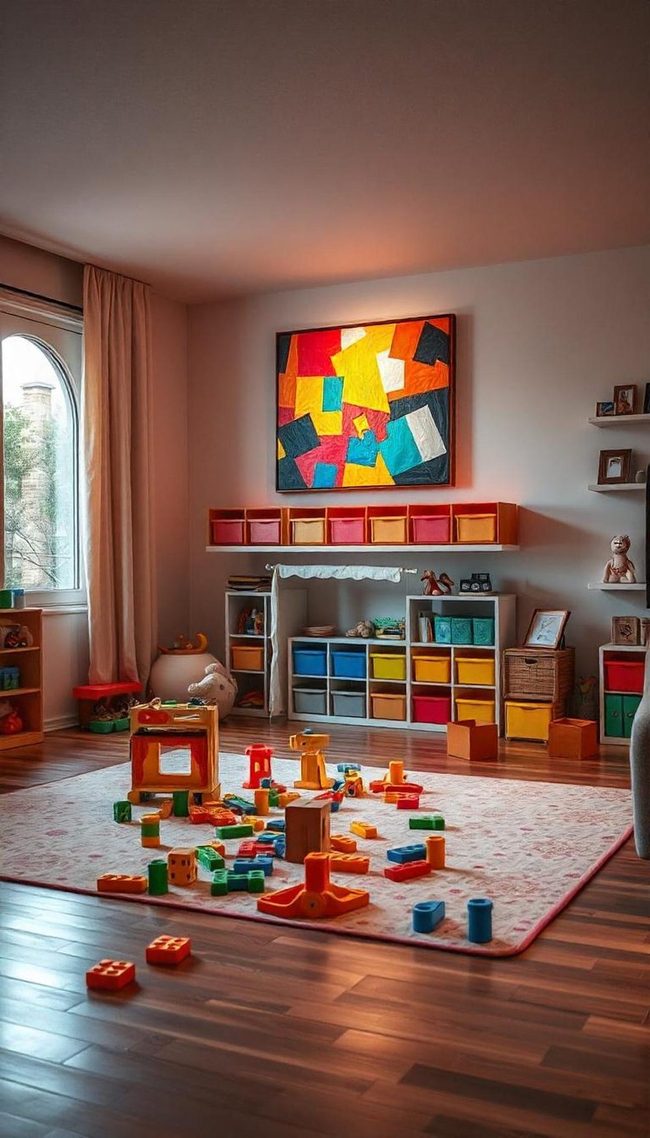 Green Living Play Corner For Kids