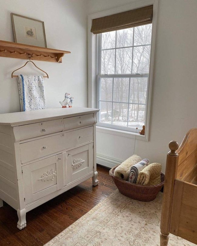 Antique Wood Bedroom Retreat