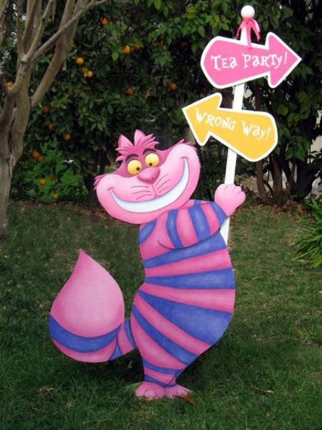 Striped Cat Pink Paradise