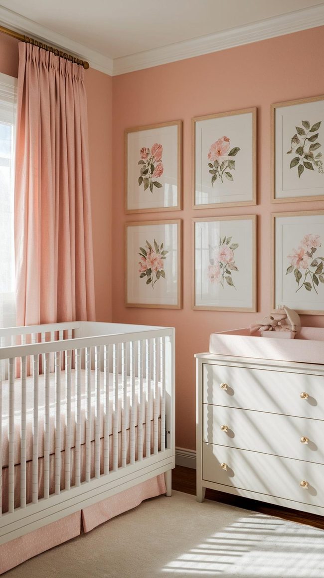 Soft Pastels Meet Floral Garden