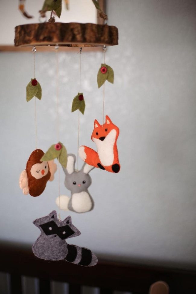 Felt Forest Friends Mobile