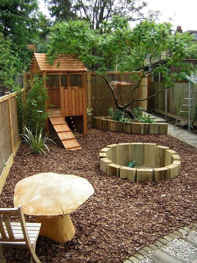 Wooden Playhouse Forest Hideaway