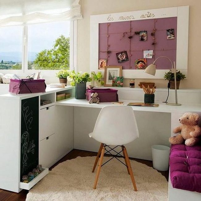 Purple Pinboard Workspace