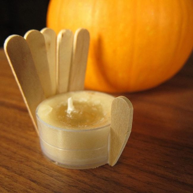 Orange Candle Stick Fingers