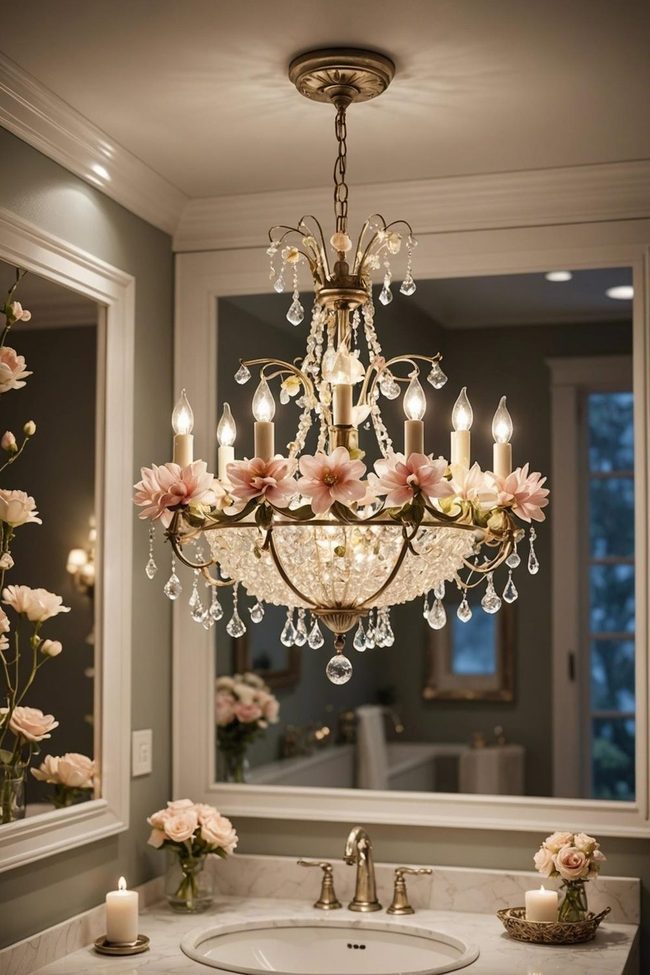 Flower Shaped Pendant Lights