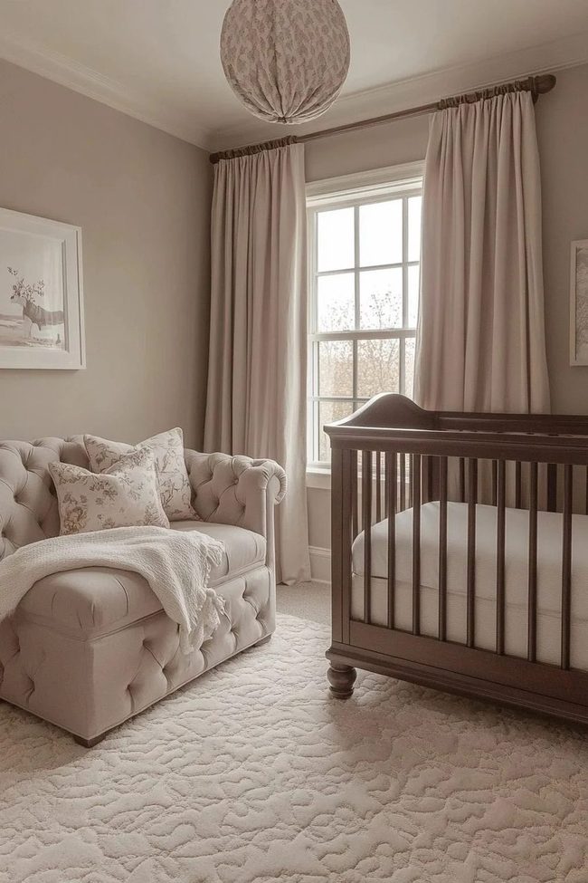 Taupe Nursery Soft Sanctuary