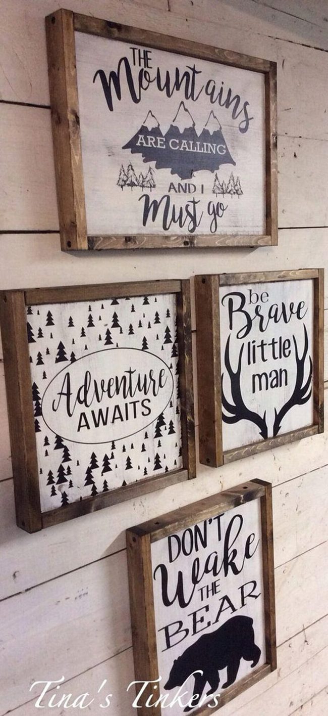 Woodland Signs For Kids