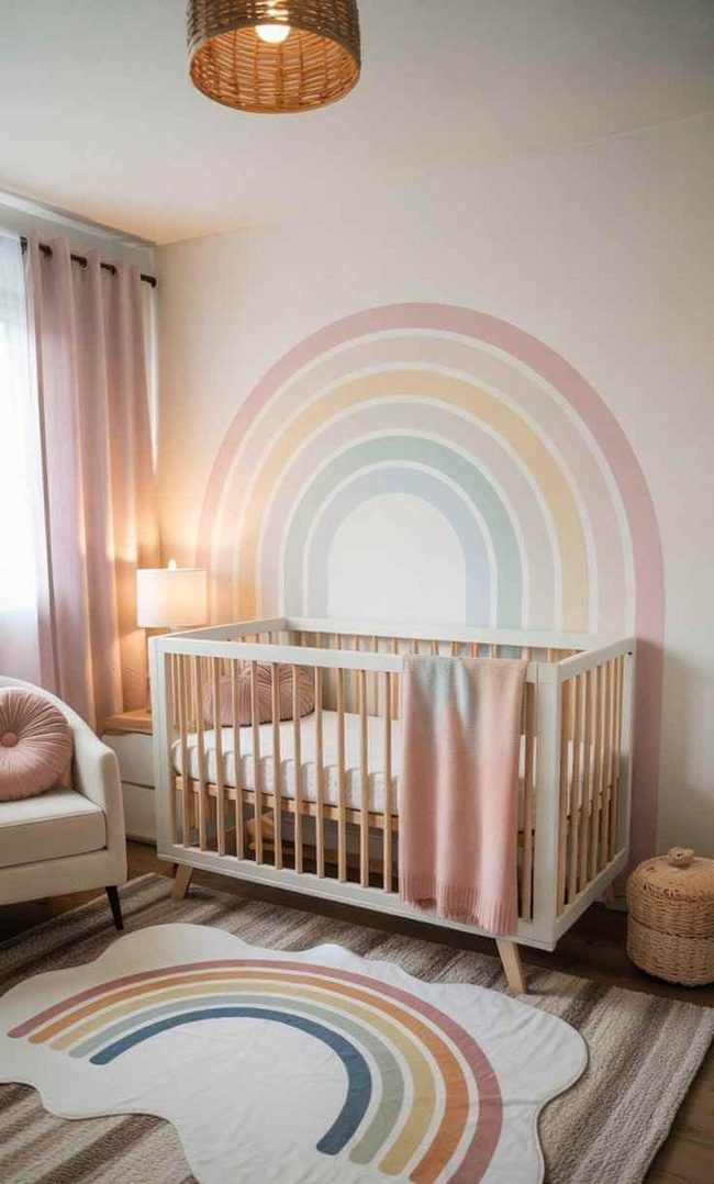 Rainbow Spectrum Nursery Design
