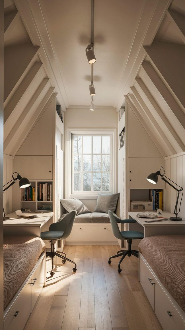 Layered Lighting for Shared Bedrooms