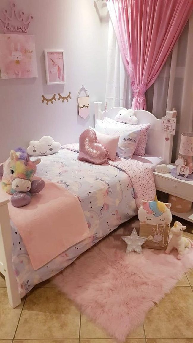 Pink Fluffy Bedroom Dreams