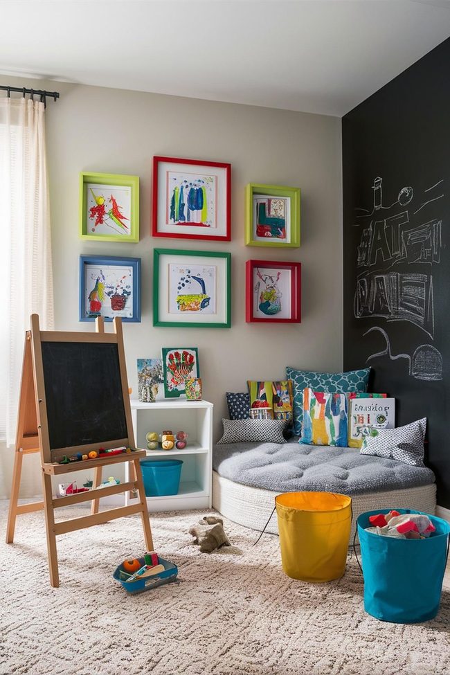 Felt Board Reading Wall