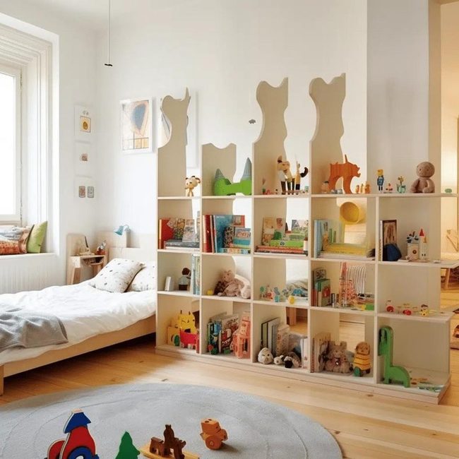 Bookshelf Dividers For Personal Space