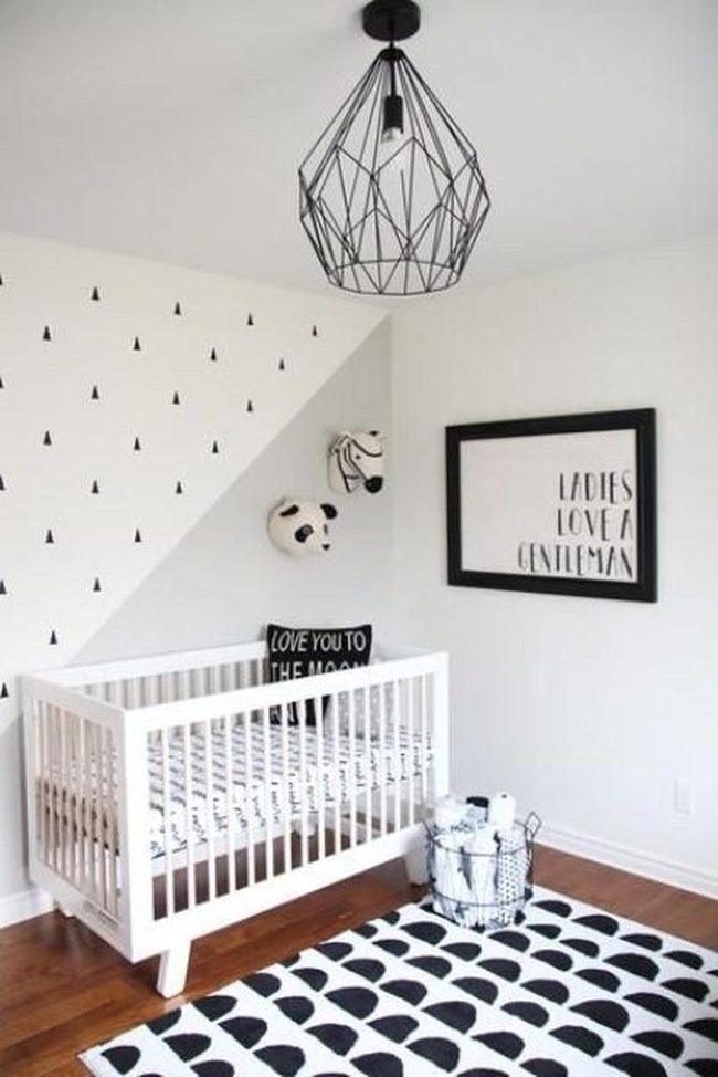 Black And White Triangle Nursery