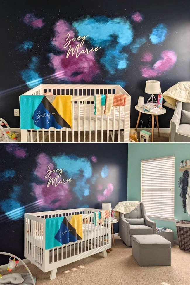 Rocket Ship Bed Centerpiece
