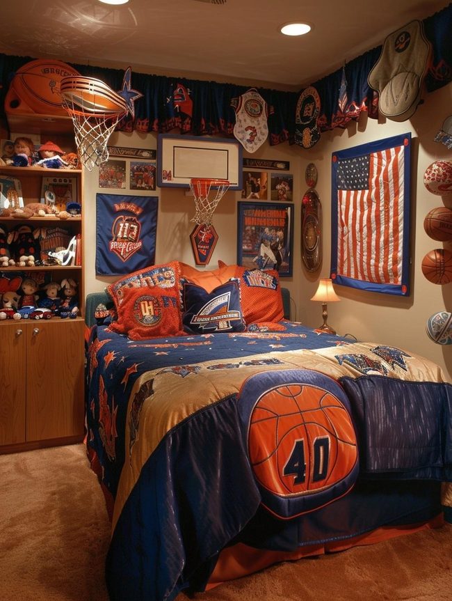 Championship Colors Sleeping Zone Celebration