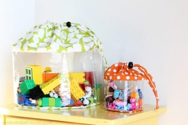 Colorful Storage Bags, Sunny Spaces