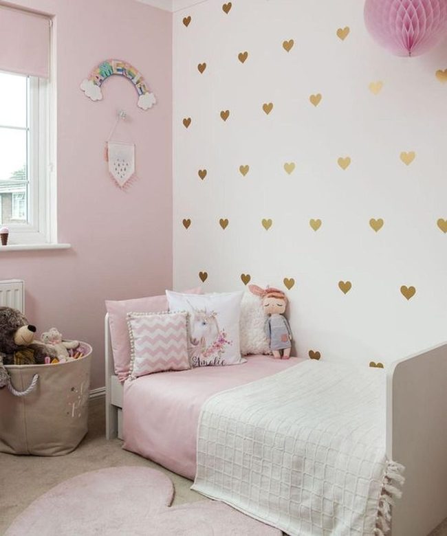 Pink Walls, Golden Hearts, Unicorn Dreams