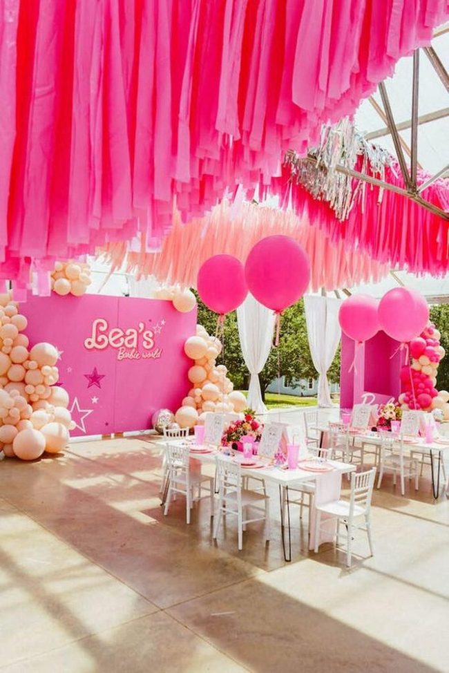 Hot Pink Balloon Paradise